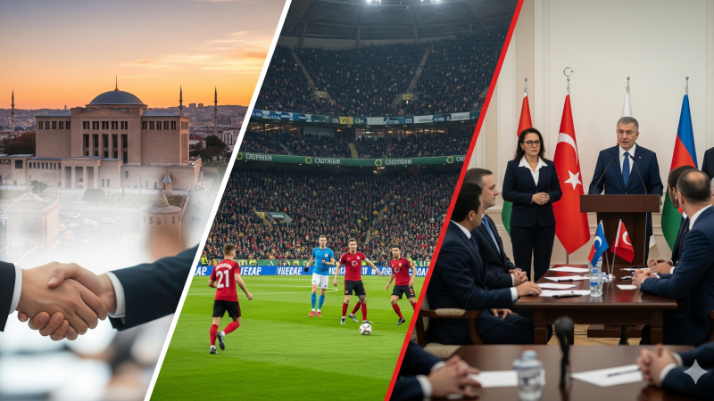13 Eylül 2025 tarihinde Türkiye, diplomasi ve spor gündeminin yanı