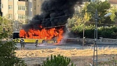 YOLCULAR PANİKLE OTOBÜSTEN TAHLİYE EDİLDİ İstanbul Ataşehir’de korku dolu anlar