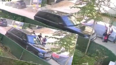 SALDIRI ÇOCUKLARIN ÖNÜNDE GERÇEKLEŞTİ Kocaeli’nin Gebze ilçesinde, çocuklarını okula götüren