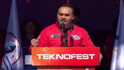 Sanayi ve Teknoloji Bakanı Mehmet Fatih Kacır, TEKNOFEST İstanbul’un açılışında