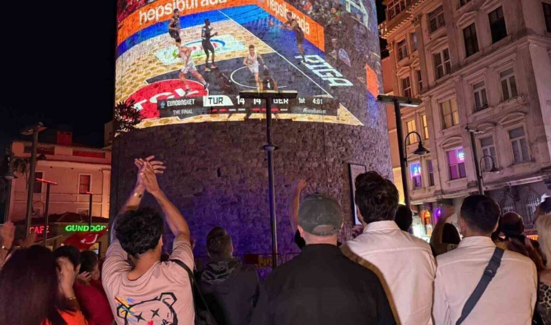 A Milli Erkek Basketbol Takımı’nın final maçı heyecanı Galata Kulesi’nde yaşandı A Milli Erkek Basketbol Takımı’nın, 2025 Avrupa Basketbol Şampiyonası finalinde