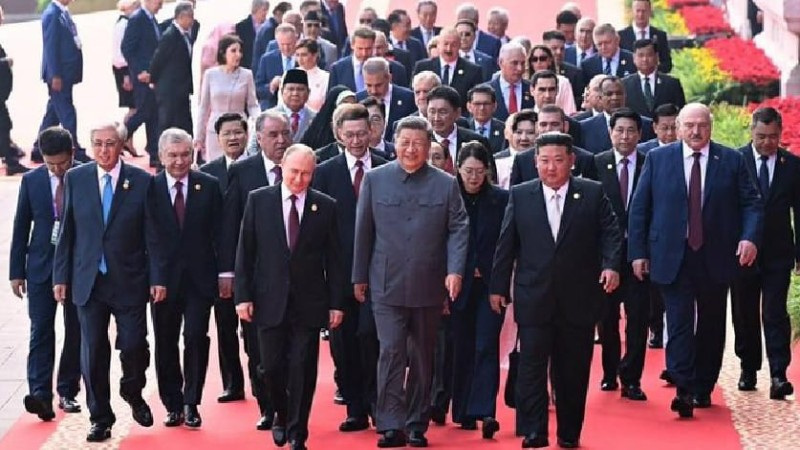 2. Dünya Savaşı’nın sona ermesinin 80. yılı, Çin’in başkenti Pekin’de