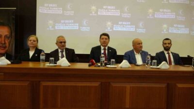 Çanakkale’de düzenlenen AK Parti Türkiye Yüzyılı Buluşmaları çerçevesinde bir takım