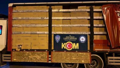 Adana’da polis piyasa değeri 9 milyon 300 bin TL olan