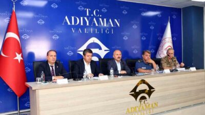 Adıyaman’da okul çevrelerinde alınacak trafik ve güvenlik önlemleri, Vali Osman