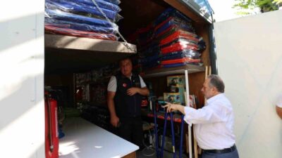 Ülke genelinde ses getiren acil durum konteyneri uygulamasıyla dikkatleri üzerine