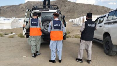 Afet ve Acil Durum Yönetimi Başkanlığı (AFAD), Afganistan’daki 6.0 büyüklüğündeki