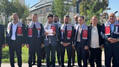 AK Parti Ağrı İl Gençlik Kolları, Gazze’de savaş nedeniyle eğitim