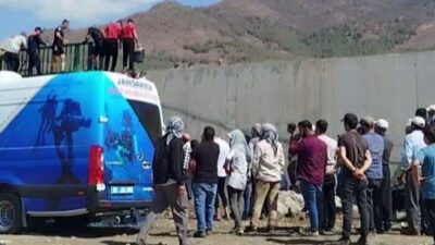 Gaziantep’te ailesi biber toplarken tarla yakınındaki sulama kanalına düşen 8