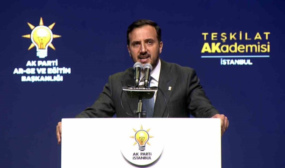 Haliç Kongre Merkezi’nde düzenlenen AK Parti Teşkilat Akademisi Kapanış Programı’nda