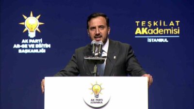 Haliç Kongre Merkezi’nde düzenlenen AK Parti Teşkilat Akademisi Kapanış Programı’nda