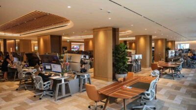 Akbank, İstanbul’daki genel müdürlük binasında mimari bir dönüşüm gerçekleştirerek, yeni