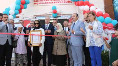 Muğla’nın Menteşe ilçesi Akçaova Mahallesi’nde yapımı tamamlanan Hacı Mehmet Fikret