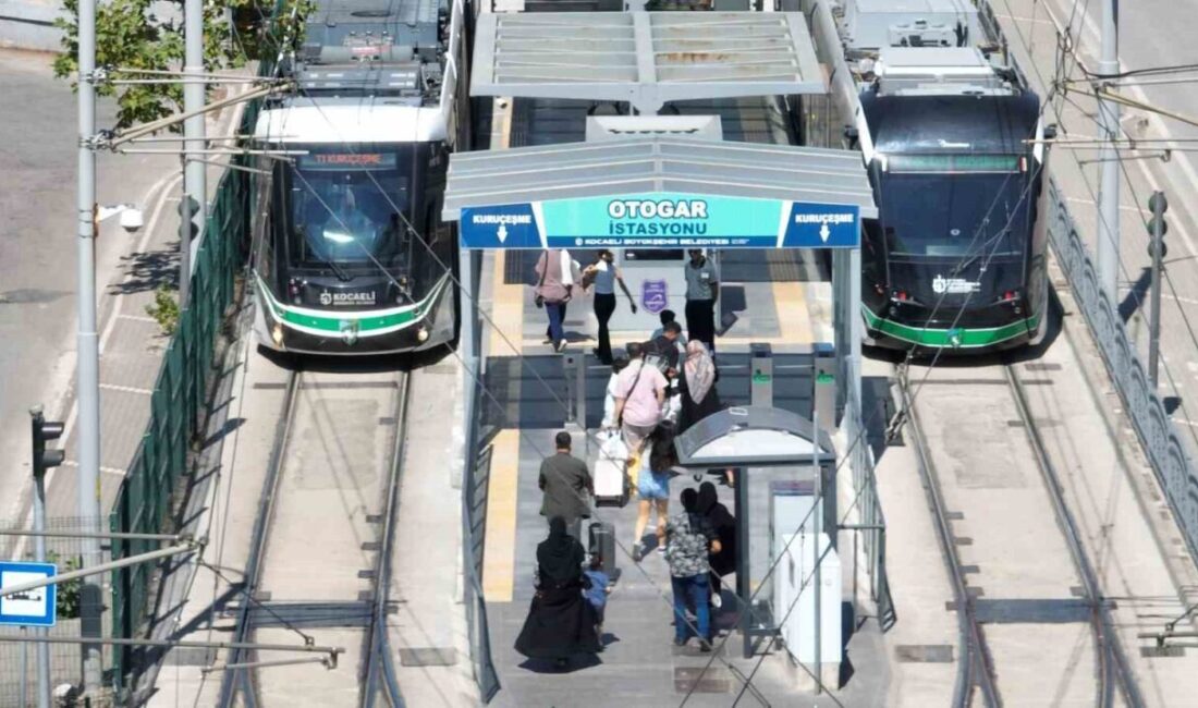 Kocaeli Büyükşehir Belediyesi, artan yolcu talebini karşılamak amacıyla Akçaray tramvay
