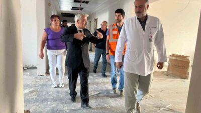 Konya’nın Akşehir İlçe Kaymakamı Dr. Mustafa Yiğit, yapımı devam eden