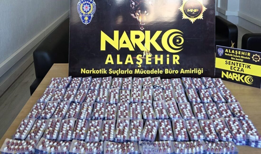 Alaşehir’de 4 bin 191 sentetik hap ele geçirildi Manisa’nın Alaşehir ilçesinde polis ekiplerince bir evde yapılan aramada 4