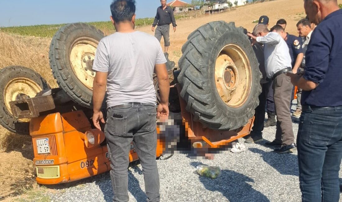 Alaşehir’de traktör kazası: 1 ölü MANİSA (İHA) – Manisa’nın Alaşehir ilçesinde meydana gelen traktör kazasında