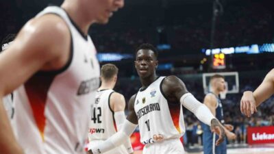 2025 Avrupa Basketbol Şampiyonası (EuroBasket 2025) çeyrek final maçında Almanya,