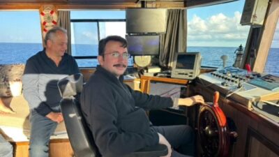 Amasra Kaymakamı Muhammed Çetin ve Amasra İlçe Tarım Müdürü Hakan