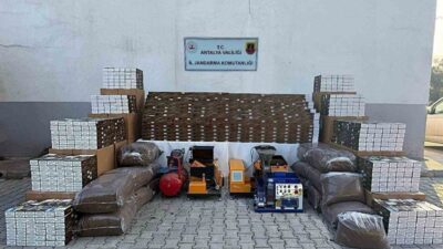 Antalya İl Jandarma Komutanlığı ekiplerince Kemer ve Konyaaltı ilçelerinde düzenlenen