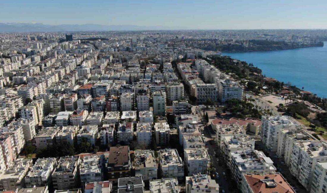 Antalya’da Ağustos ayında 6 bin 999 konut satılırken, Isparta’da 744,