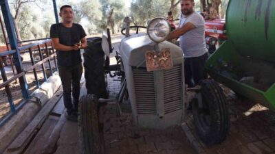 Aydın’ın Efeler ilçesine bağlı Kuyucular Mahallesi’nde bir çiftlikte bulunan 77