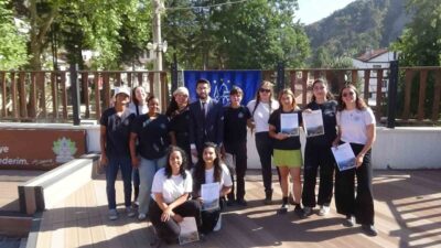 Bolu’nun Mudurnu ilçesinde Avrupa Miras Gönüllüleri’nin Türkiye’deki ilk projesi başarıyla