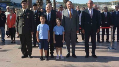 Balıkesir’in Ayvalık ilçesinde; 2025-2026 Eğitim ve Öğretim yılının ilk zili