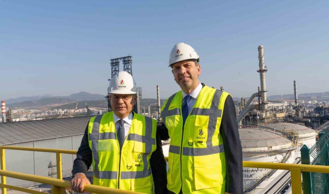 Azerbaycan Enerji Bakanı Şahbazov ve Bakan Bayraktar, SOCAR Türkiye’nin Aliağa’daki üretim sahasını ziyaret etti Azerbaycan Enerji Bakanı Parviz Şahbazov ve Enerji ve Tabii Kaynaklar