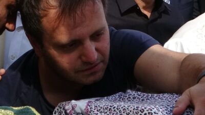 Samsun’un Bafra ilçesinde otomobilin Kızılırmak Nehri’ne uçtuğu kazada eşi ve