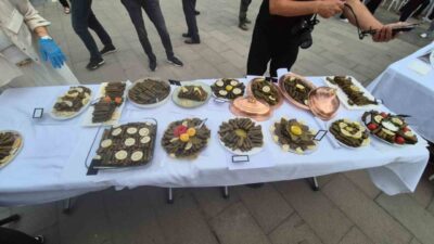 Süleymanpaşa Bağ Bozumu Şenliği kapsamında düzenlenen “Üzüm Bağından Sofraya Zeytinyağlı