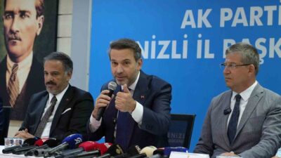 Türkiye Yüzyılı Buluşmaları kapsamında Denizli’ye gelen Enerji ve Tabii Kaynaklar