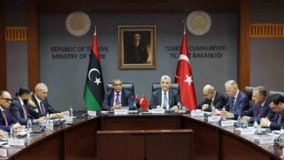 Ticaret Bakanı Ömer Bolat, Türkiye-Libya Ortak Çalışma Grubu İkinci Toplantısı’nda,
