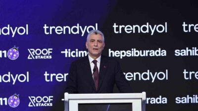 Ticaret Bakanı Ömer Bolat, ‘‘2024 yılı itibarıyla e-ticaret hacmi 3