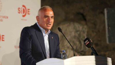 Kültür ve Turizm Bakanı Mehmet Nuri Ersoy, Ağustos sonu itibariyle