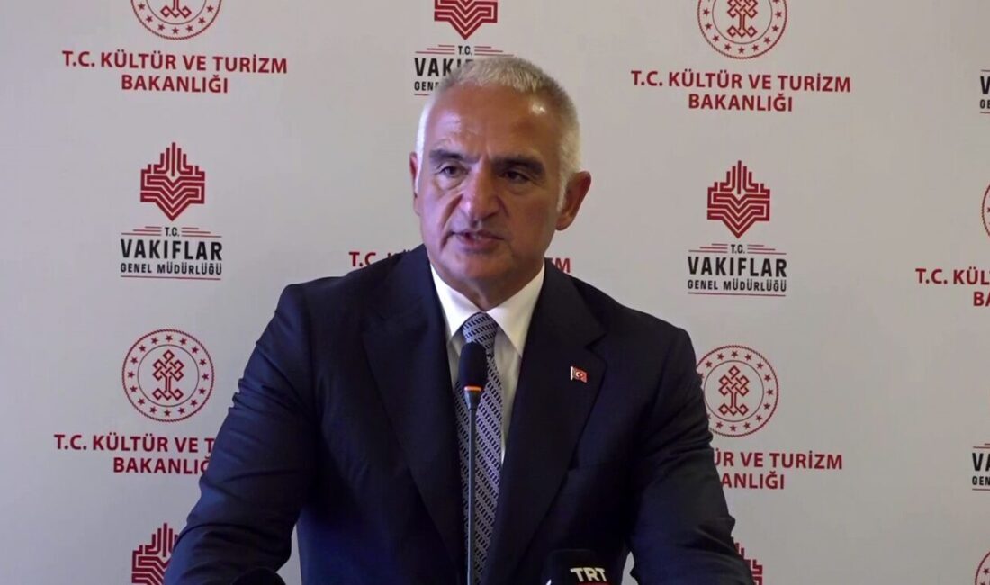 Kültür ve Turizm Bakanı Mehmet Nuri Ersoy, Gaziantep’te restorasyonu tamamlanan