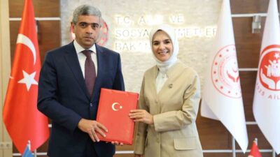 Aile ve Sosyal Hizmetler Bakanı Mahinur Özdemir Göktaş, Azerbaycan Çalışma