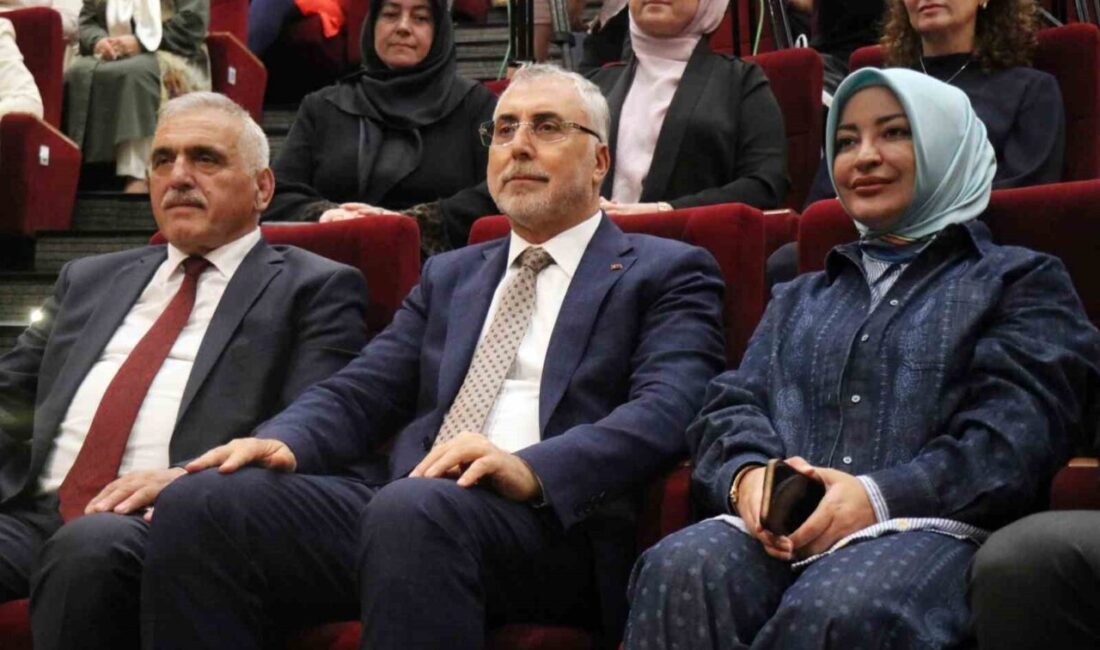 Çalışma ve Sosyal Güvenlik Bakanı Vedat Işıkhan, kadınların üretime, istihdama