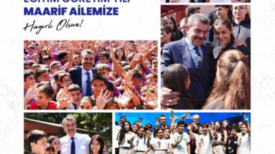 Milli Eğitim Bakanı Yusuf Tekin, yeni eğitim öğretim yılı dolayısıyla