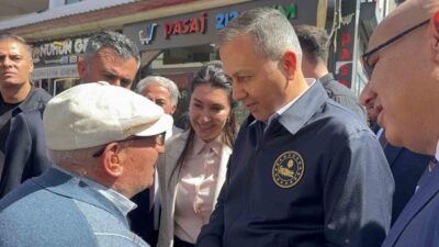 İçişleri Bakanı Ali Yerlikaya, Ağrı’da esnaf ve vatandaşlarla bir araya