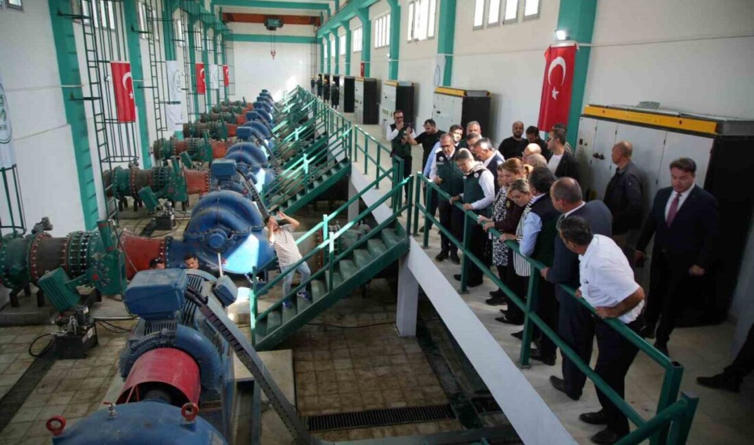 Tarım ve Orman Bakanı İbrahim Yumaklı, Edirne’nin Uzunköprü ilçesinde yapımı