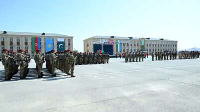 Azerbaycan’ın başkenti Bakü’de Azerbaycan, Kazakistan, Katar, Özbekistan, Pakistan ve Türkiye