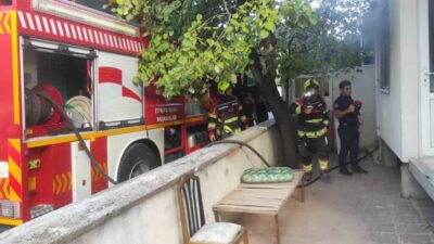 Balıkesir’in Altıeylül ilçesinde bir evde çıkan yangın diğer evlere sıçramadan
