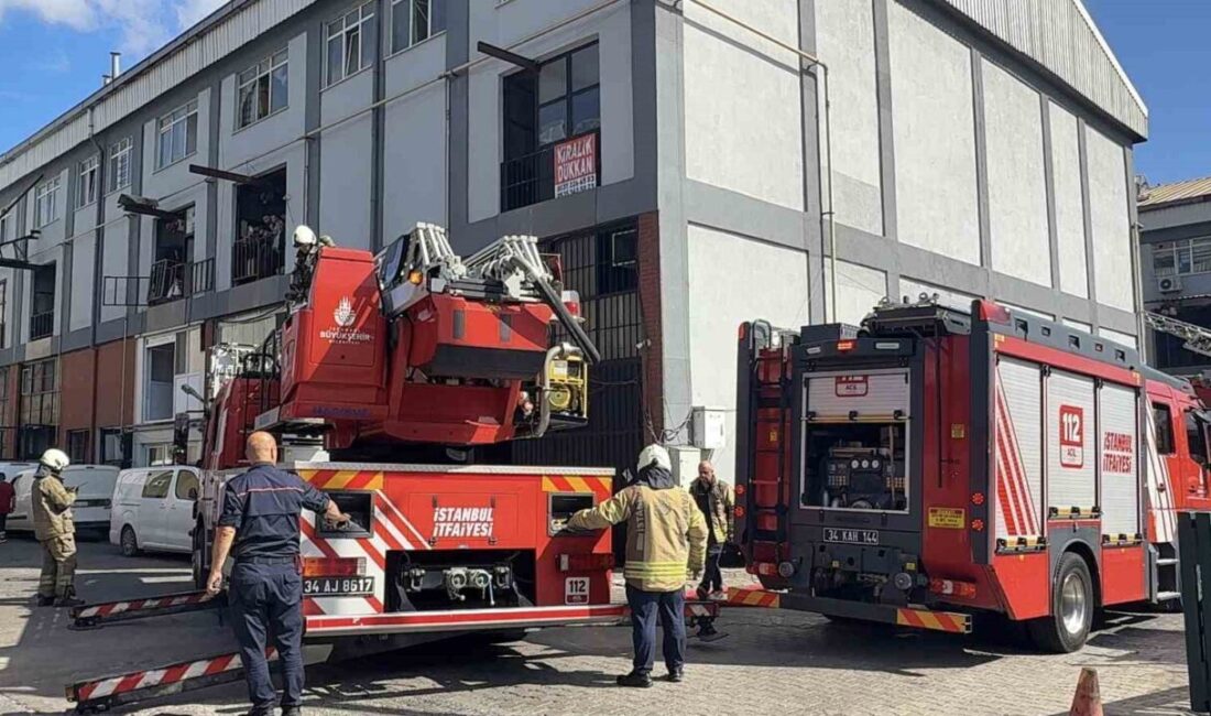 Başakşehir İkitelli’de bulunan Cila ve Nikelajcılar Sanayi Sitesi’ndeki çinko kaplama