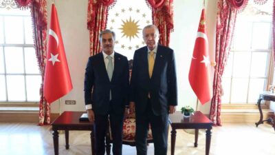 Sakarya Büyükşehir Belediye Başkanı Yusuf Alemdar, Dolmabahçe’de Cumhurbaşkanı Recep Tayyip