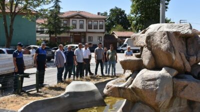 Eskişehir İnönü Belediye Başkanı Serhat Hamamcı, Yenice Mahalle’de vatandaşlar ile