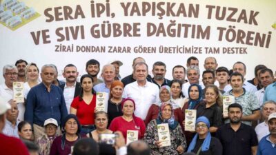 Mersin Büyükşehir Belediyesi, tarımsal üretimi desteklemek amacıyla üreticilere yönelik yeni