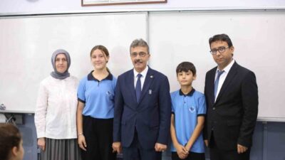 Yunus Çiloğlu Ortaokulu’nda sınıf başkanlığı seçimini kazanırsa Belediye Başkanını sınıfa