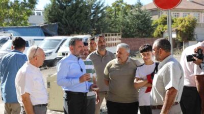 Vatandaşlarla bir araya gelen Elazığ Belediye Başkanı Şahin Şerifoğulları, “Mahalle