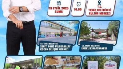 Tavas Belediyesi tarafından yapımı tamamlanan Şehit Polis Veli Kabalay Çocuk